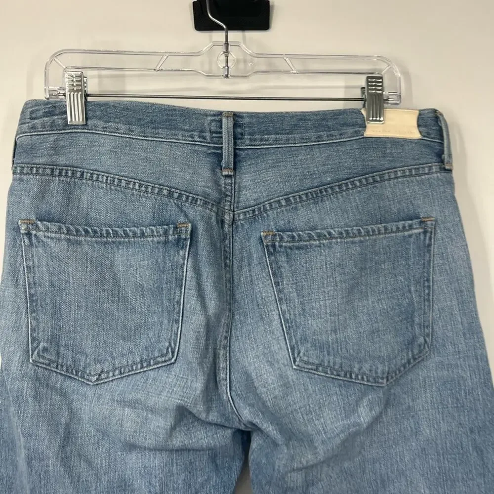 Citizens of Humanity COH Emerson Crop Slim Boyfriend Jeans Button Fly